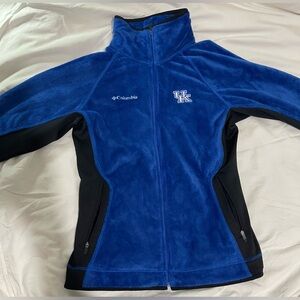 Columbia University of Kentucky Full Zip Jacket. Size Medium.